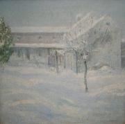Old Holley House, Cos Cob, John Henry Twachtman